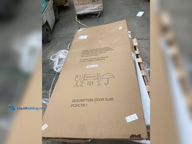 Lot 49-5486833 - Door Slab (White) Item is Factory Sealed, damage to box