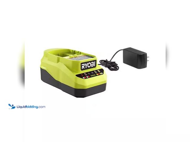 Lot 49-5560179 - RYOBI
ONE+ 18V Lithium-Ion Charger. Model # PCG002. New