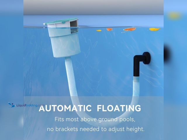 Lot 49-5416293 - Surface Float Skimmer,2025 Upgrade,No Installation Required, no Adjustable Bracket Required,Comes wi...