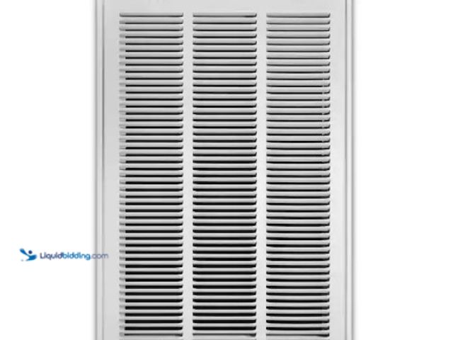 Lot 49-2004142 - Everbilt 16 in. x 25 in. Steel Return Air Filter Grille in White, Model # E190RF16X25, Unused.  Ref#...