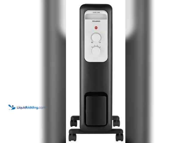 Lot 49-5490051 - Pelonis
1,500-Watt Oil-Filled Radiant Electric Space Heater with Thermostat Internet # 309069851
M...