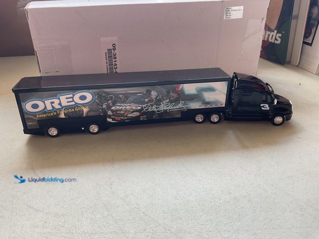 Lot 49-1804633 - DALE EARNHARDT #3 OREO 1/64 SCALE DIECAST SEMI TRUCK.