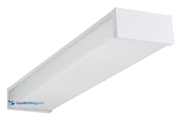 Lot 49-2000411 - Metalux WP 2 ft. 1800-Lumens 4000K Cool White 120-Volt White Integrated LED Wraparound Light, Model ...