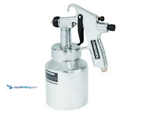 Lot 49-5459462 - Husky Siphon Feed Spray Gun. Model # H4930SSG. Used barely.