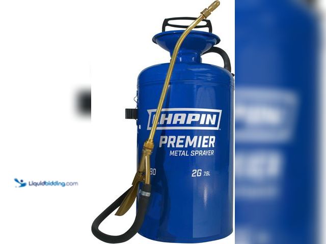 Lot 49-3539916 - Chapin Premier Steel Portable Compression Sprayer, 2-Gallon Capacity, Model# 1280. Unused.