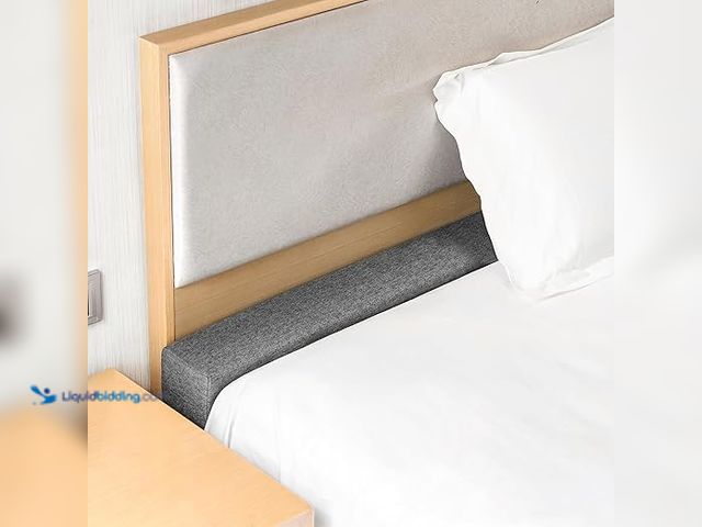 Lot 49-3528054 - Deepshark Bed Gap Filler for King Mattress, High-Density 45D Sponge, Removable and Washable Cover, M...