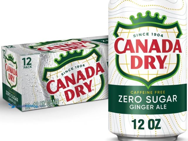 Lot 49-3565524 - Canada Dry Zero Sugar Ginger Ale | 12 fl. oz. Cans | 12 Pack | NEW. BB JUL 2025