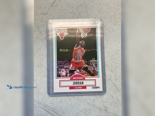 Lot 49-1971423 - Other 1990-91 FLEER MICHAEL JORDAN #26 BASKETBALL CARD CHICAGO BULLS