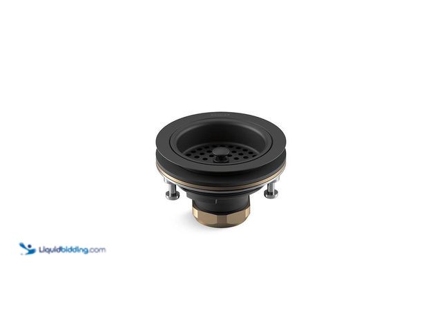 Lot 49-5413588 - KOHLER
Duostrainer 4-1/2 in. Sink Strainer in Matte Black NEW