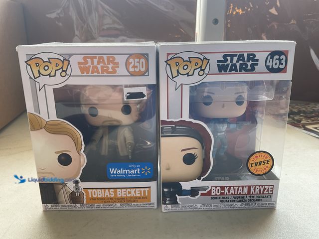 Lot 49-1804518 - 2 FUNKO POP FIGURES IN ORIGINAL BOXES.