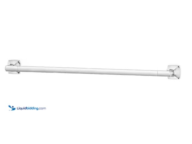 Lot 49-1567494 - Pfister Vaneri 24 in. Wall Mounted Towel Bar in Polished Chrome, Model # BTB-VRI2C, Unused.   Ref#HD...