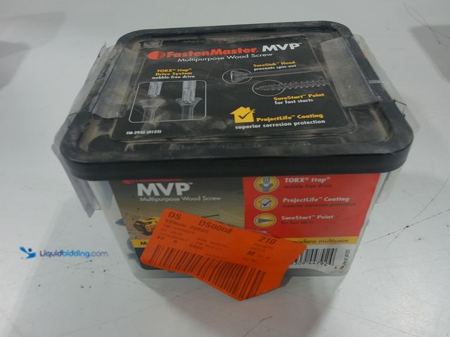 Lot 49-2026218 - FASTENMASTER 2 inch Wood Screw 250 Piece. Model #FMMVP002-250. New.  Ref#LBStorage