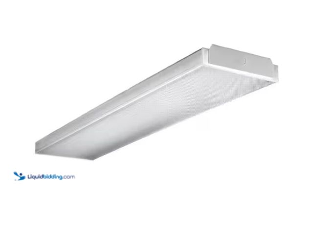 Lot 49-1622012 - Metalux 2-Light 4 ft. White Wraparound Light, Model # WS232, Unused, Unable to test  Ref#LBRELIST
