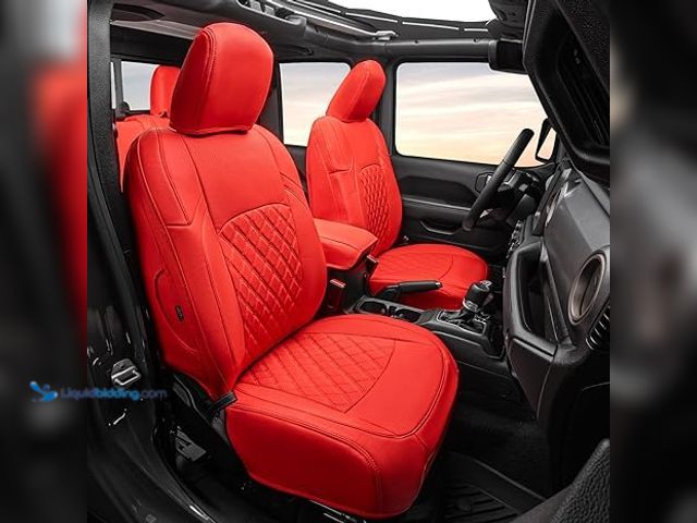 Lot 49-3433540 - GIANT PANDA Customized Fit Gladiator Seat Covers for Jeep Gladiator JT Sport Rubicon Mojave Willys F...