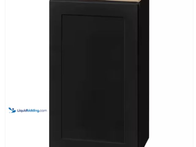 Lot 49-1566615 - Hampton Bay Avondale 18 in. W x 12 in. D x 30 in. H Ready to Assemble Plywood Shaker Wall Kitchen Ca...