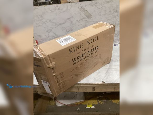 Lot 49-5483988 - King Koil Luxury Air Mattress Queen with Built in Pump, Integrated Premium Pillow Inflatable Airbed ...