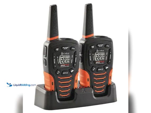 Lot 49-1632009 - Cobra 35-Mile Range 2-Way Radio Model: ACXT645 HD Slightly Used, Has Charger, Unable To Test  Ref#PA...