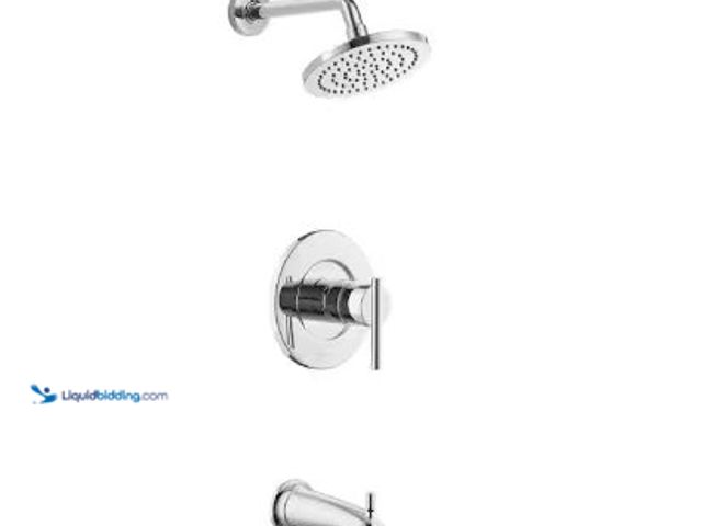 Lot 49-1625338 - Glacier Bay Dorind Single-Handle 1-Spray Tub and Shower Faucet 1.8 GPM in Chrome (Valve Included), M...