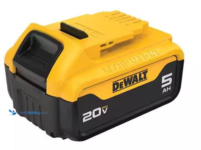 Lot 49-5460459 - DEWALT
20V MAX Premium Lithium-Ion 5.0Ah Battery Pack Internet # 205227130
Model # DCB205
Store S...