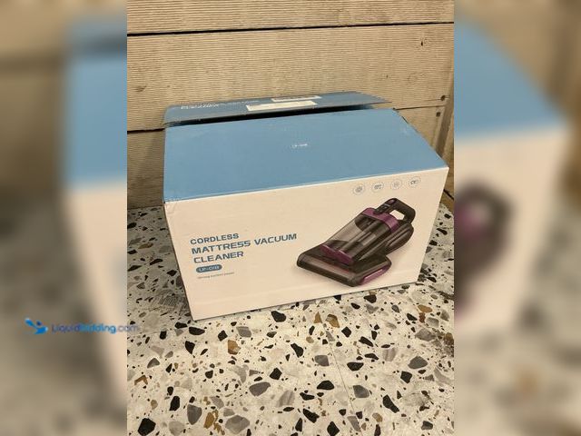 Lot 49-3531357 - Bed Mattress Vacuum Cleaner Cordless 16Kpa Handheld Vacuum, Vacuum Cleaner with 253.7nm UV-C Light,H...