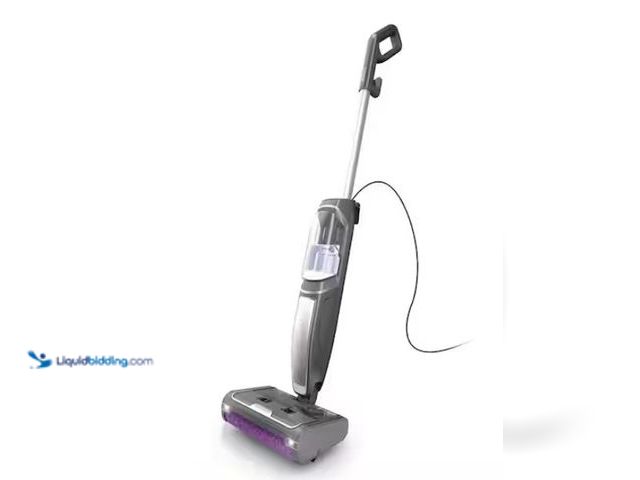 Lot 49-3470874 - Shark Steam Pickup 3-in-1 Corded Steam Mop for Hardwood, Tile, Stone and Laminate in Black with Stor...