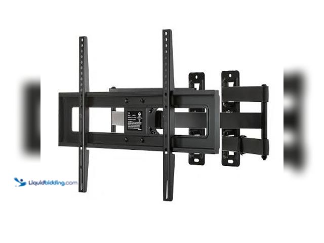 Lot 49-2024893 - Onn Corner Full Motion TV Mount for 37" to 70" TVs, UL Listed, swivel ±60°, up to ±20°Tilting. Model...