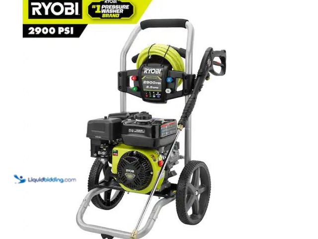 Lot 49-1627591 - PARTS AND REPAIR LOT CONTAINING (1) RYOBI 2900 PSI 2.5 GPM Cold Water Gas Pressure Washer with 212cc...