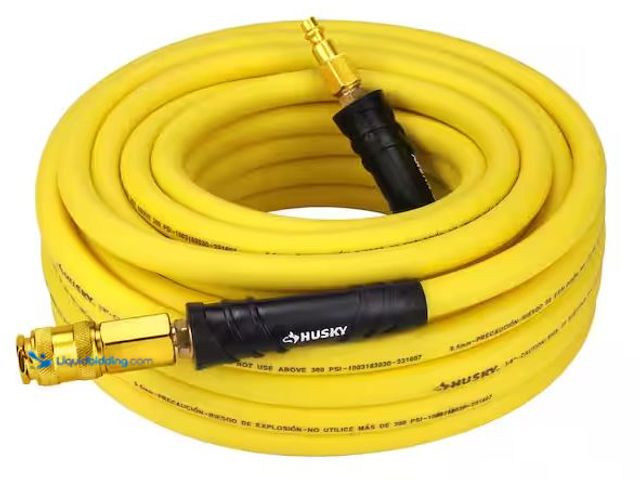 Lot 49-3530388 - Husky
3/8 in. x 50 ft. Hybrid Air Hose with Coupler Internet # 333733471
Model # AB-50C-1
Store S...