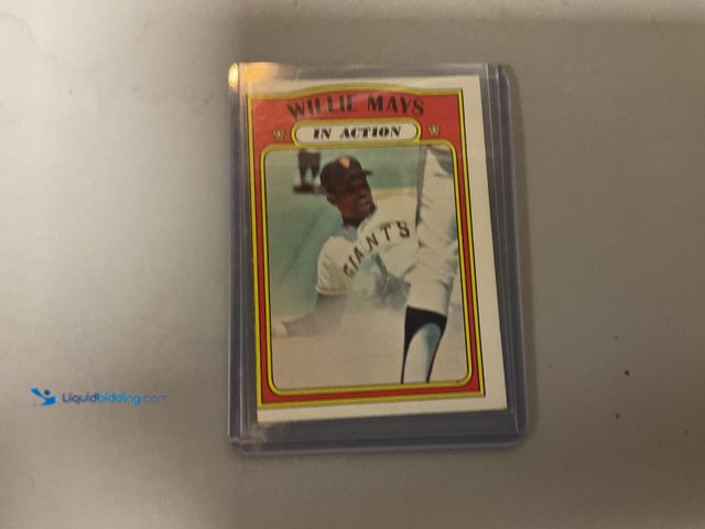 Lot 49-1804326 - 1972 TOPPS ALL-STAR WILLIE MAYS  GREAT CARD
