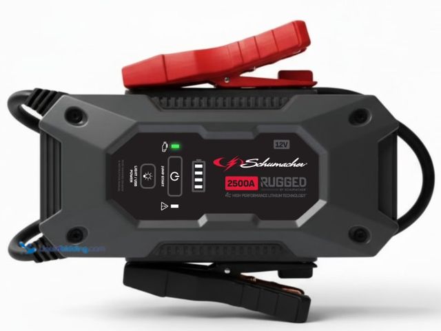 Lot 49-5543052 - Schumacher Electric Rugged 2500A Lithium Car Battery Jump Starter and Power pack/Jump Box, USB Charg...