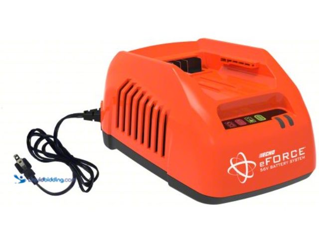 Lot 49-5552206 - ECHO Charger: For 56V DC Battery Volt, Std, 2.5 Ah Battery Capacity Charged in 1-Hour, 115-120V AC. ...