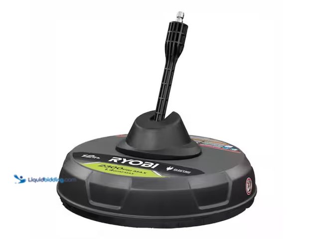 Lot 49-1547555 - RYOBI 12 in. 2,300 PSI Electric Pressure Washers Surface Cleaner, Model # RY31012, Slightly used.  R...