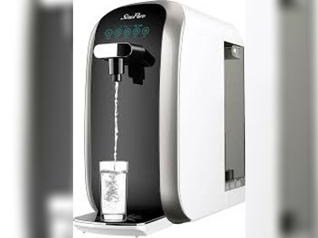 Lot 49-3600164 - SimPure UV Countertop Reverse Osmosis Water Filter, NSF/ANSI 58 Certified, 5 Stage RO Water Filtrati...