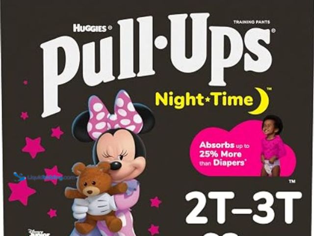 Lot 49-5552510 - Girls Potty Training Underwear, Easy Open Training Pants 2T-3T, Pull-Ups Night-Time for Toddlers, 68...