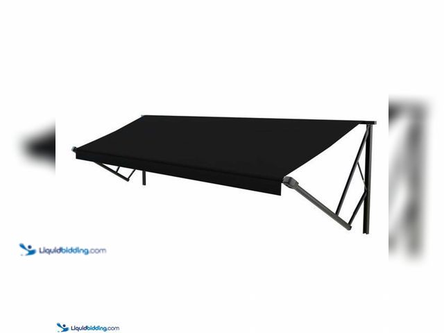 Lot 49-5453619 - Solera Power & Hybrid RV Awning in Black. [Model: ST5000 - 192"BLK - W Hrdwre] ( MSRP $965.65) Unuse...