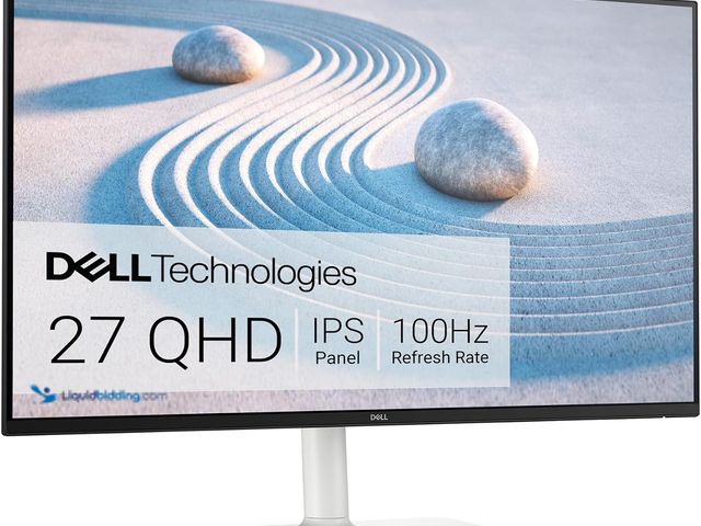Lot 49-2001420 - Dell S2725DS Monitor - 27 Inch, QHD (2560x1440) Display, 100Hz refresh rate, 1500:1 contrast ratio, ...