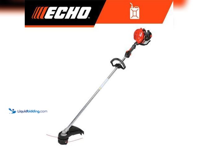 Lot 49-5554005 - ECHO 21.2 cc Gas 2-Stroke Straight Shaft String Trimmer Model # SRM-225 Used Has Compression