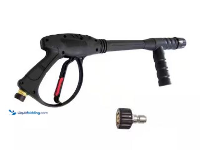 Lot 49-1517139 - DEWALT
Spray Gun with Side Assist Handle, M22 Connections for Cold Water 4500 PSI Pressure Washer, ...