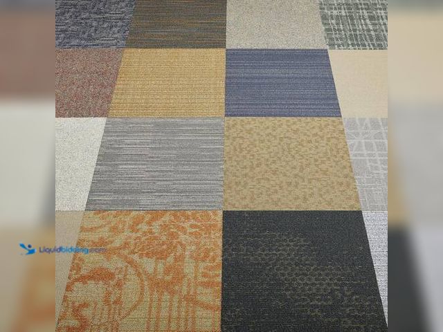 Lot 49-3617094 - TrafficMaster Versatile - Assorted - Multi-Colored Commercial/Residential 24 x 24 in. Peel and Stick...