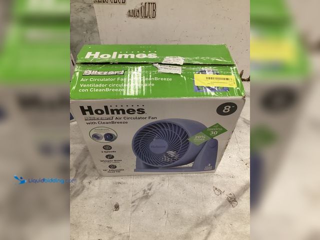 Lot 49-3566887 - Holmes Air Circulator Fan with CleanBreeze, Unused, Powers on