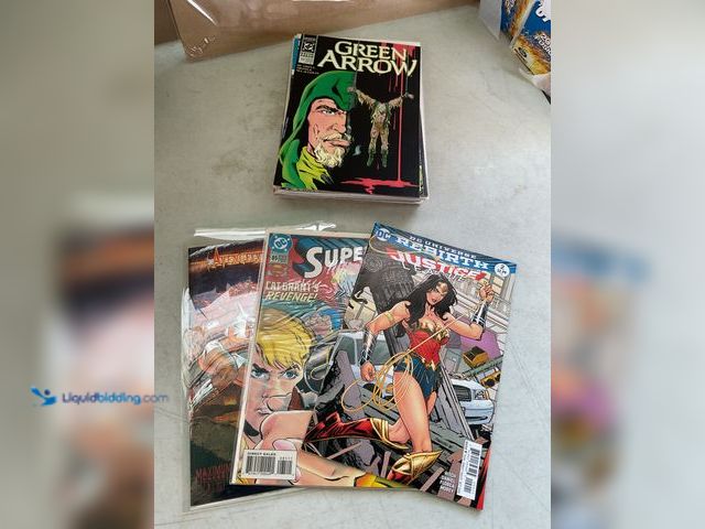 Lot 49-5467344 - Other LOT OF 20 COLLECTIBLE COMIC BOOKS FROM DC, MARVEL AND MORE INCLUDING JUSTICE LEAGUE, SUPERMAN,...
