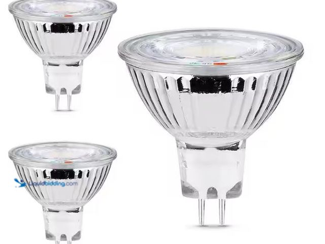 Lot 49-5486146 - Feit Electric
35-Watt Equivalent MR16 GU5.3 Bi-Pin Dim 12V Track Light LED Flood Light Bulb, 3000K/...