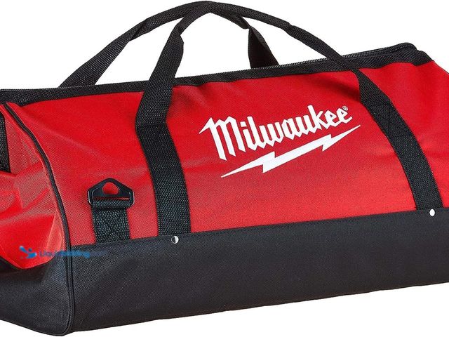Lot 49-5435532 - Milwaukee 902033036 23x12x12 Canvas Tool Bag W/Strap Unused