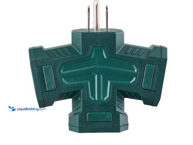 Lot 49-1579051 - Lot of (50) Commercial Electric 3-Outlet Power Hub AC Adapter Model # LA-BJ10, Unused  Ref#SRHD0211