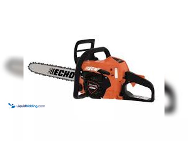 Lot 49-5448390 - ECHO 16 in. 34.4 cc Gas 2-Stroke Engine Rear Handle Chainsaw. Model # CS-3510-16. Unused