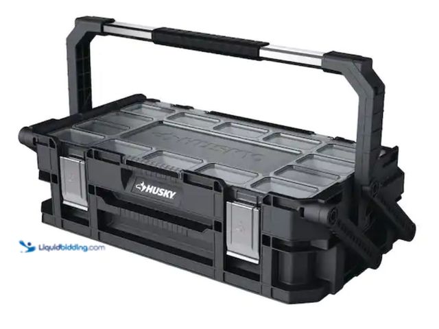 Lot 49-3611937 - Husky
Connect Stackable Portable Cantilever 22 Removable Compartment Small Tool and Parts Organizer...