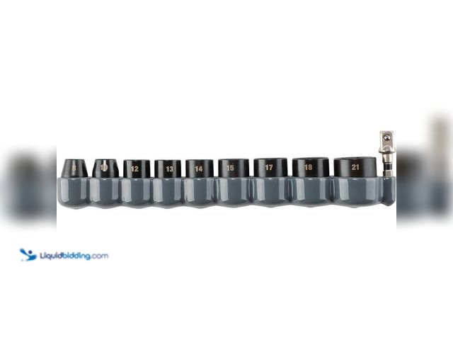 Lot 49-5543922 - Makita IMPACT XPS Socket Set Metric with Standard SA (10-Piece), Model # E-01688, unused.
