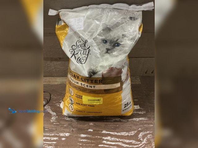 Lot 49-5544075 - Special Kitty Premium Clay Non-Clumping Cat Litter, Fresh Scent, 25 lb. Unused