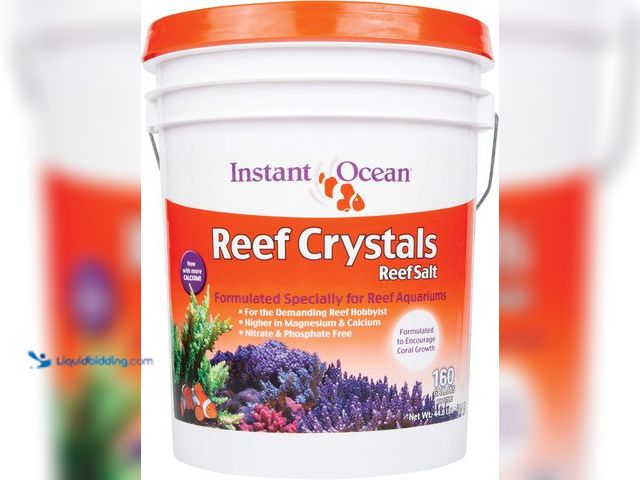 Lot 49-3513569 - Instant Ocean Reef Crystals Reef Salt For 160 Gallons, Enriched Formulation For Aquariums. [ASIN: B0...