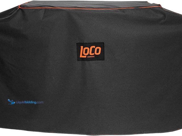 Lot 49-3565200 - Loco Cookers 36 Inch Universal Grill Cover with SmartTemp, Zippered Back, Ventilation Pockets, and C...